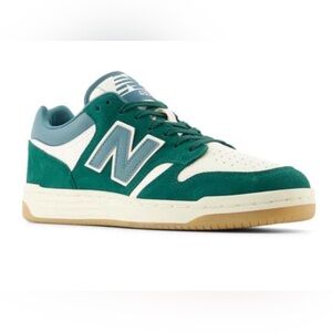 New Balance Green and White Women's Sneakers